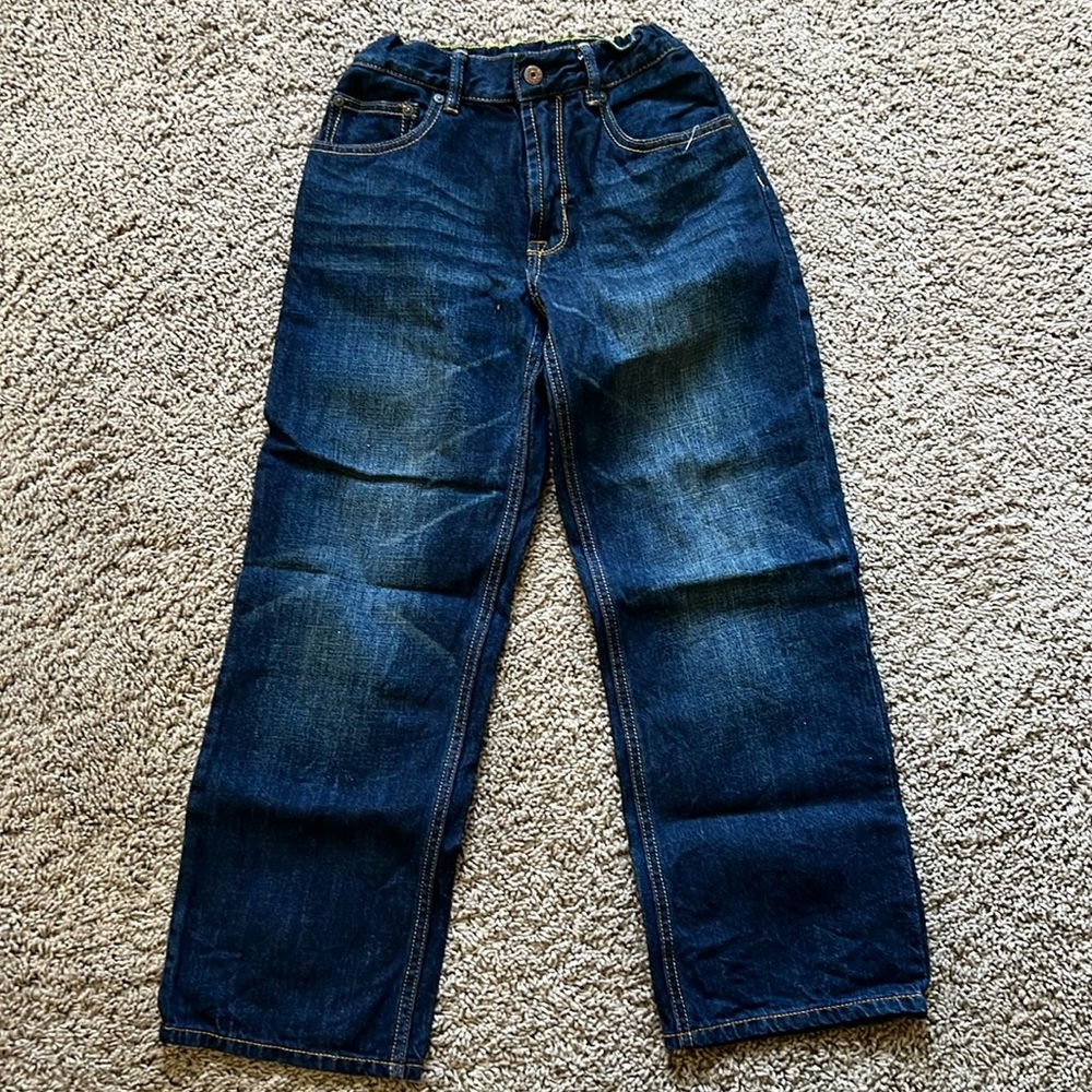 Boys straight leg Gap 1969 jeans loose fit size 8